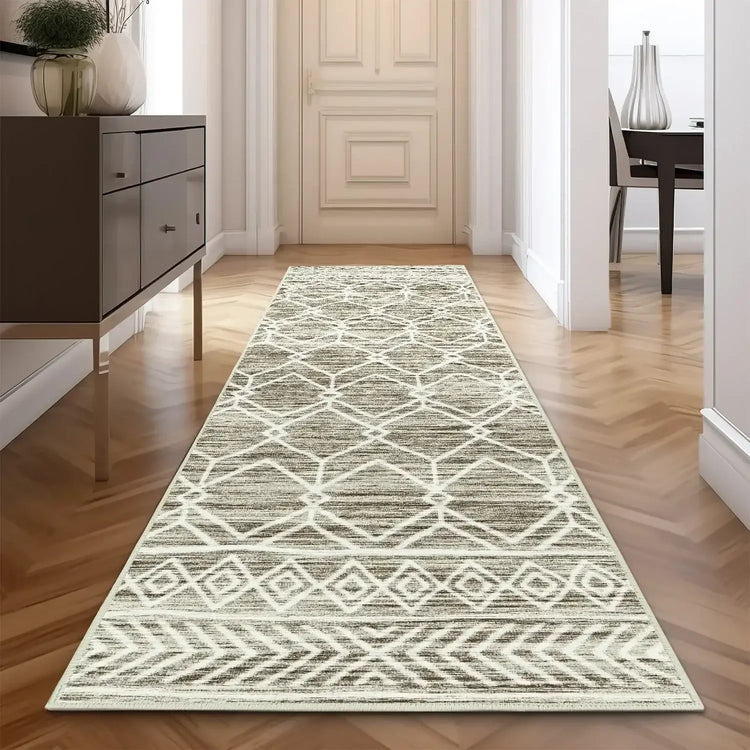 Moroccan Diamond Geometric Rug - Jinchan Home