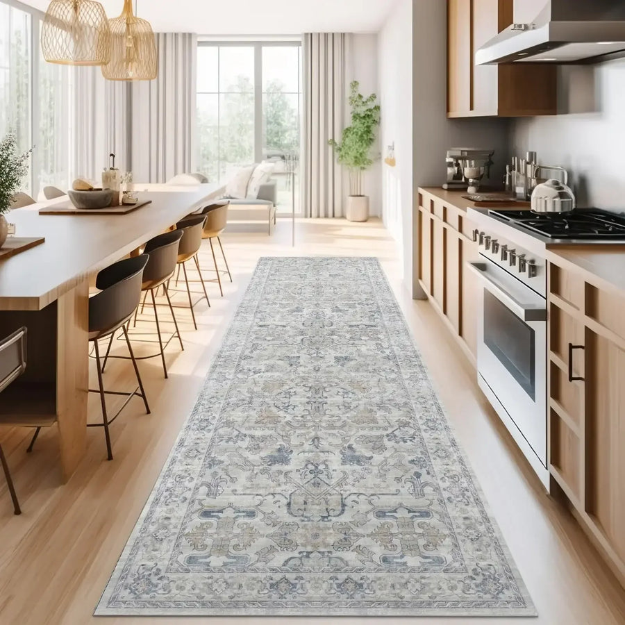 Vintage Serapi Medallion Rug - Jinchan Home