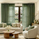 
                    
                      Pinch Pleat Linen Blend Curtains - Jinchan Home
                    
                  