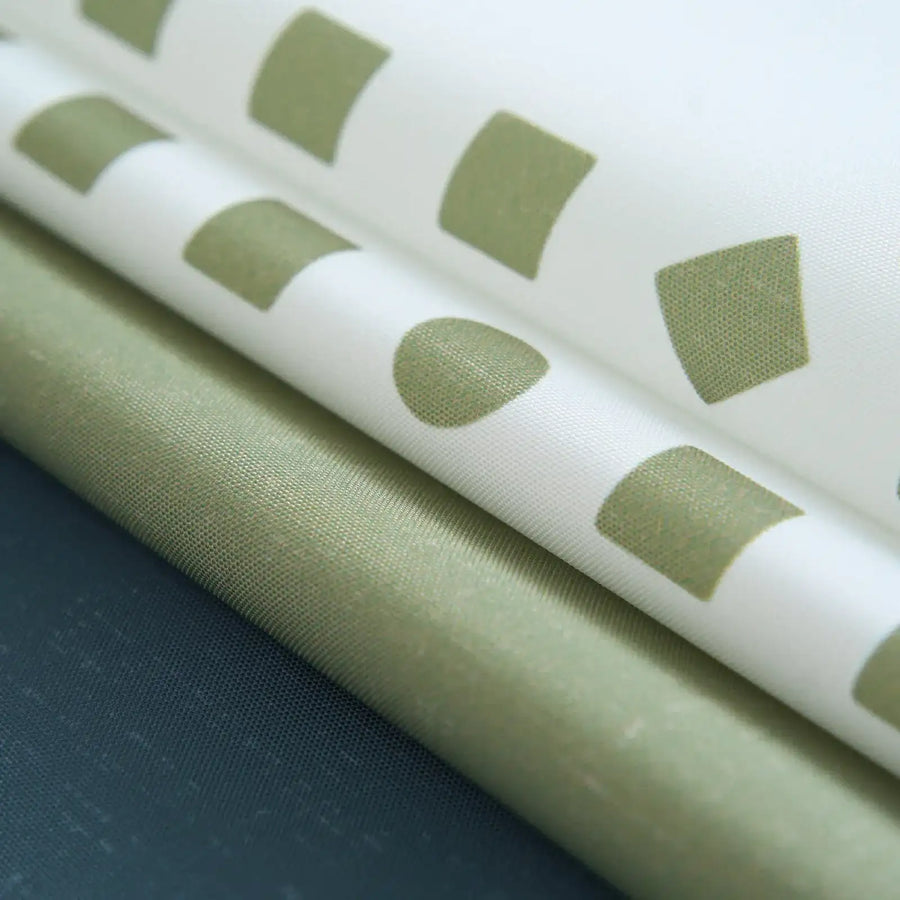 Boho Geometric Striped Shower Curtain - Jinchan Home