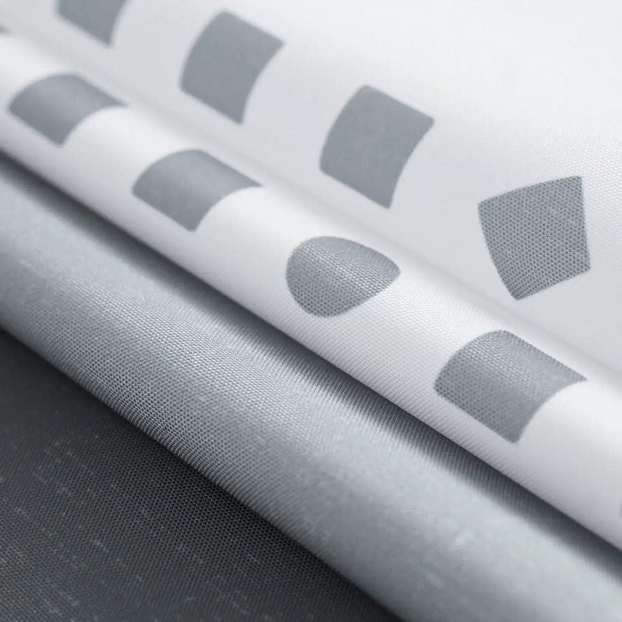 Boho Geometric Striped Shower Curtain - Jinchan Home