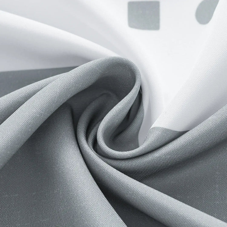 Boho Geometric Striped Shower Curtain - Jinchan Home