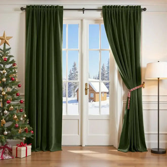 
                    
                      Velvet Curtain (1 Panel) - Jinchan Home
                    
                  