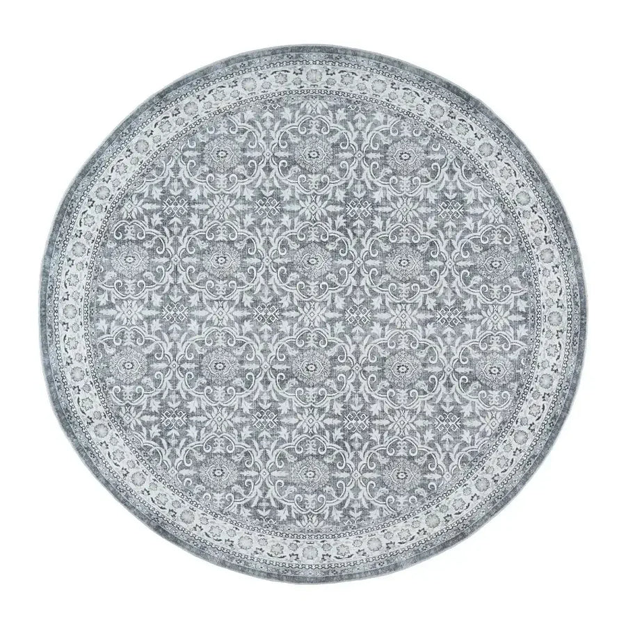 All Over Floral Pattern Vintage Persian Medallion Rug - Jinchan Home