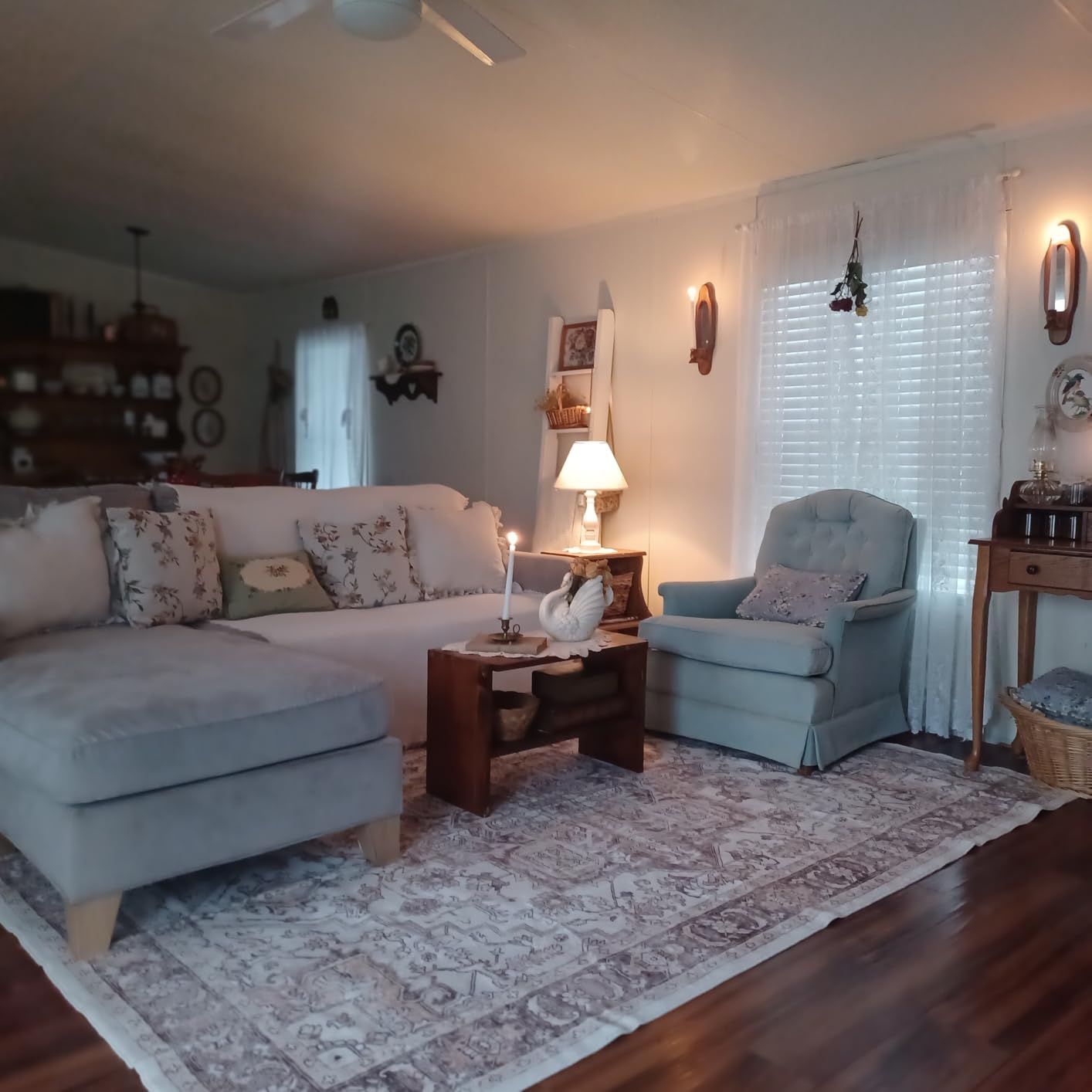 Customer photo of Jinchan area rug in living room