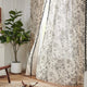 
                    
                      Black Tasseled Floral Curtains - Jinchan Home
                    
                  