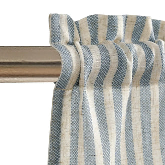 
                    
                      Linen Vertical Stripe Valance - Jinchan Home
                    
                  