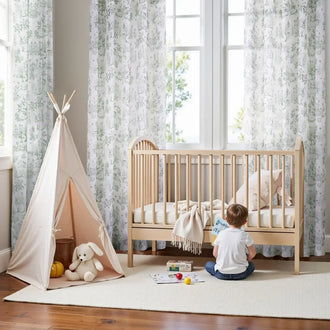 
                    
                      Bunny & Squirrel Toile Linen Curtains - Jinchan Home
                    
                  