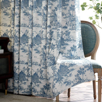
                    
                      Parisian Garden Curtains - Jinchan Home
                    
                  
