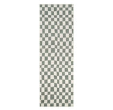Modern Checkered Geometric Area Rug - Jinchan Home