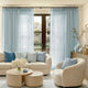 
                    
                      Pinch Pleat Linen Blend Curtains - Jinchan Home
                    
                  