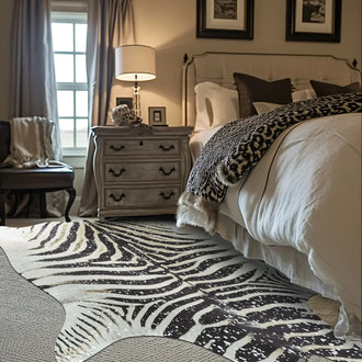 
                    
                      Jungle Zebra Rug - Jinchan Home
                    
                  