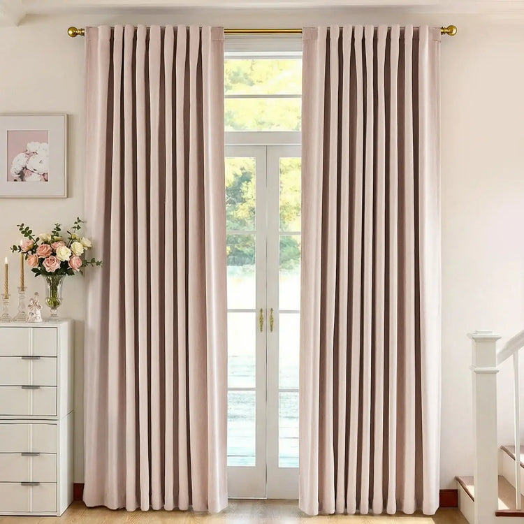Luxe Chenille Blackout 3-in-1 Curtains - Jinchan Home