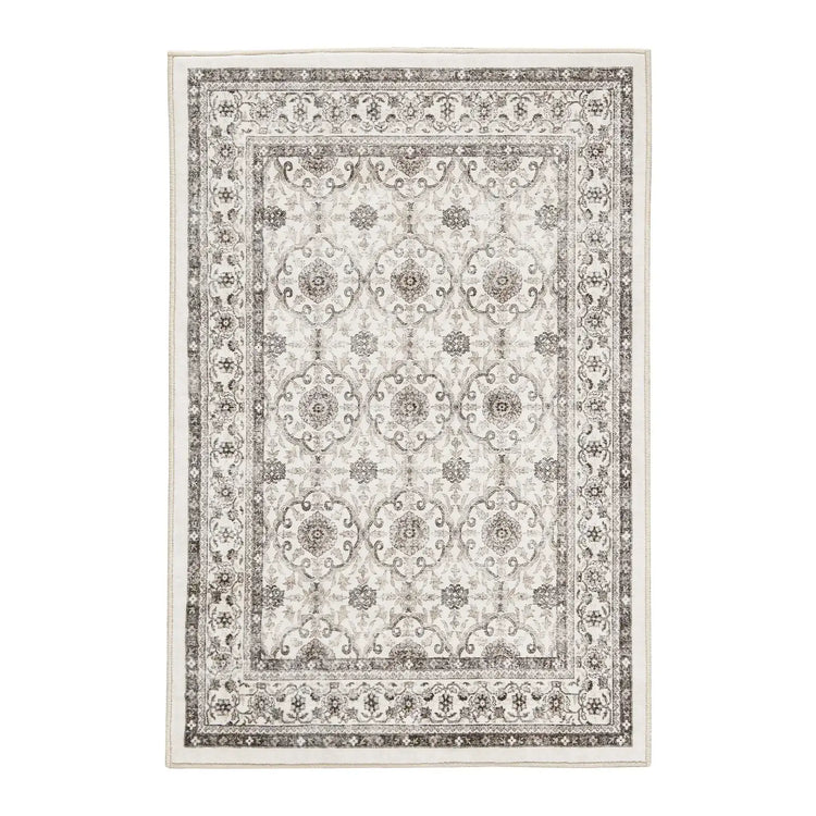All Over Floral Pattern Vintage Persian Medallion Rug - Jinchan Home