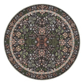 Vintage Foliage Floral Area Rug - Jinchan Home