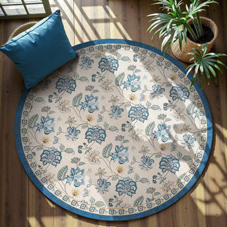 
                    
                      Vintage Floral Butterfly Botanical Area Rug - Jinchan Home
                    
                  