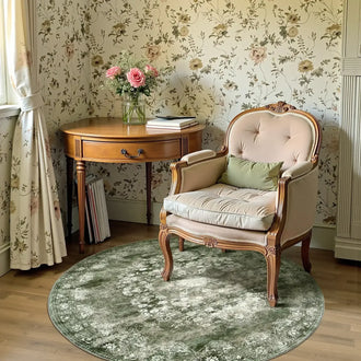 
                    
                      Faded Persian Medallion Area Rug - Jinchan Home
                    
                  