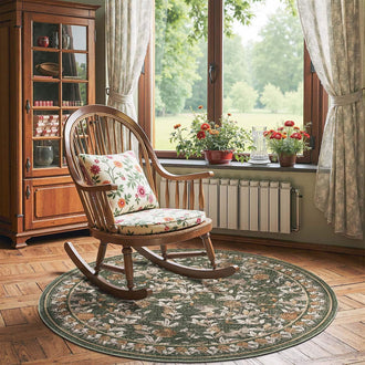 
                    
                      Vintage Pomegranate Foliage Rug - Jinchan Home
                    
                  