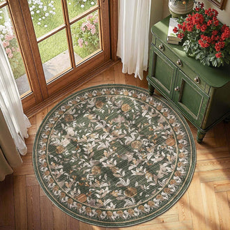 
                    
                      Vintage Pomegranate Foliage Rug - Jinchan Home
                    
                  