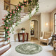 
                    
                      Antique Distressed Medallion Area Rug - Jinchan Home
                    
                  