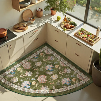 
                    
                      Vintage Floral Butterfly Botanical Area Rug - Jinchan Home
                    
                  