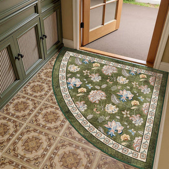 
                    
                      Vintage Floral Butterfly Botanical Area Rug - Jinchan Home
                    
                  