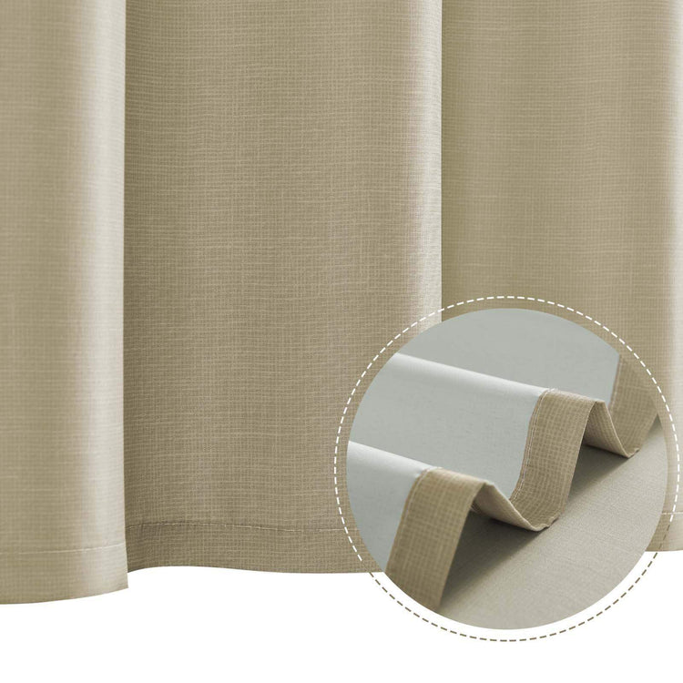 Gradient Striped Textured Shower Curtain - Jinchan Home