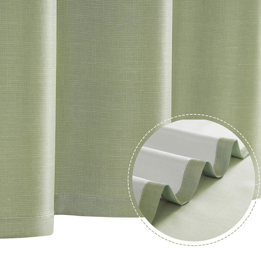 Gradient Striped Textured Shower Curtain - Jinchan Home