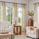 
                    
                      Solid Linen Textured Grommet Curtains - Jinchan Home
                    
                  