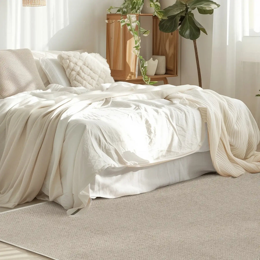 Textured Woven Rug - Jinchan Home