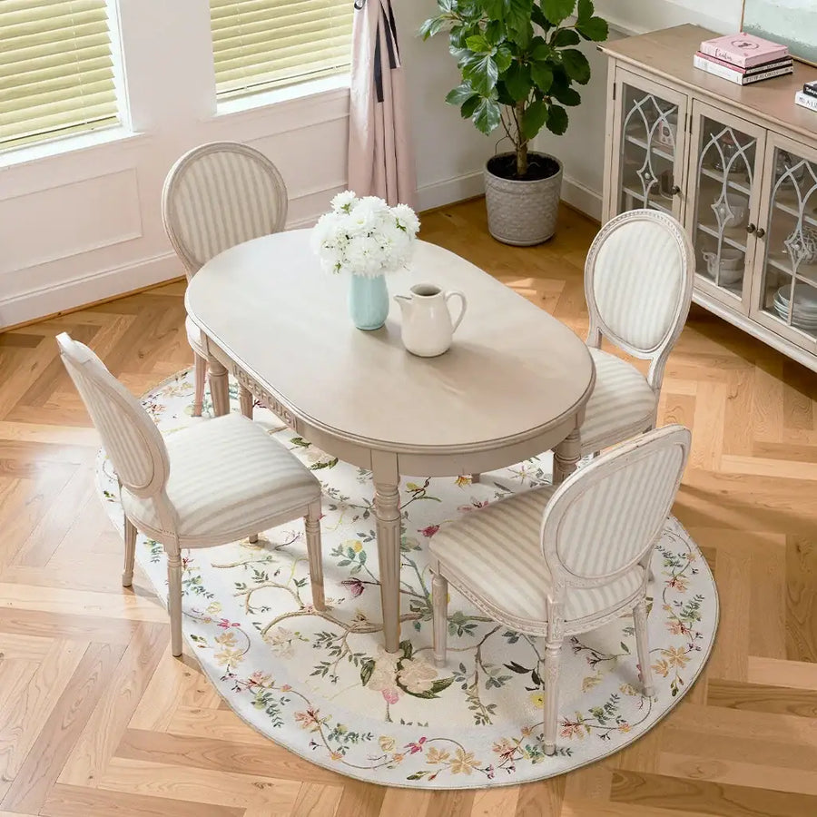 Floral Vine Rug - Jinchan Home