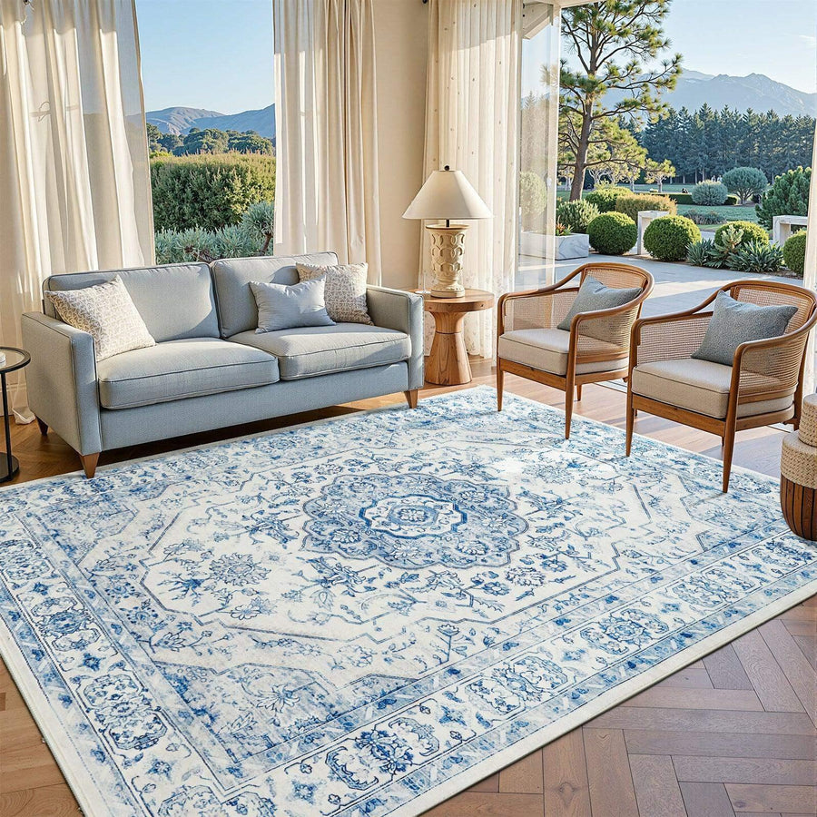 Heriz Vintage Medallion Rug - Jinchan Home