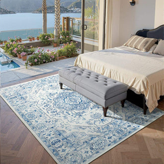 
                    
                      Heriz Vintage Medallion Rug - Jinchan Home
                    
                  