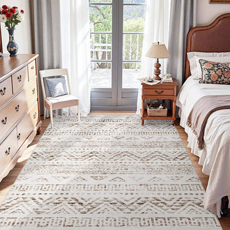 
                    
                      Boho Distressed Tribal Geometric Runner Rug - Jinchan Home
                    
                  