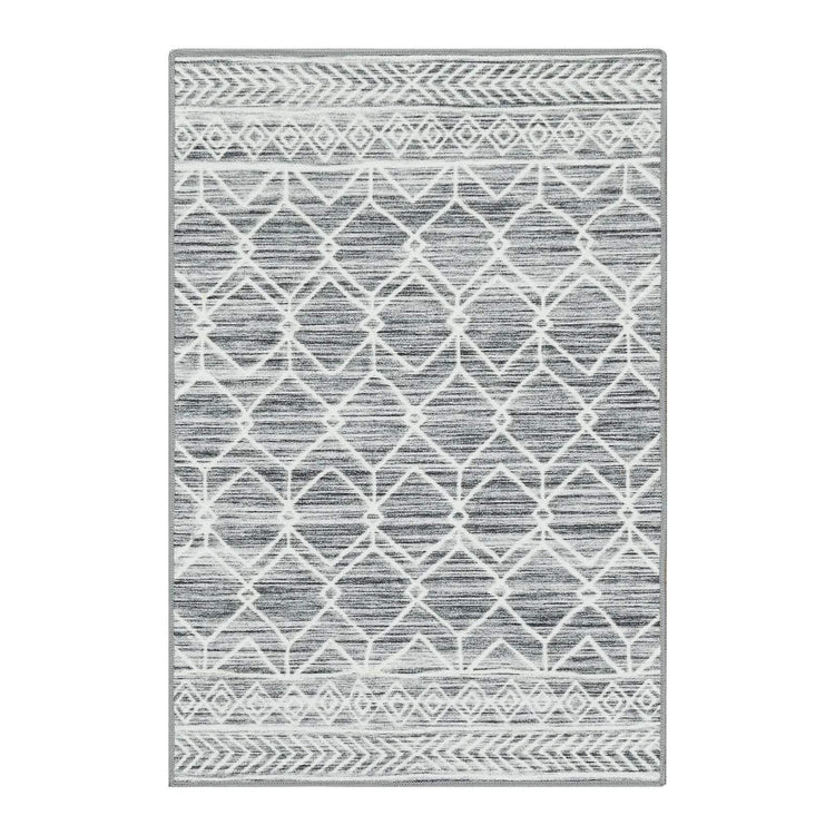 Moroccan Diamond Geometric Rug - Jinchan Home