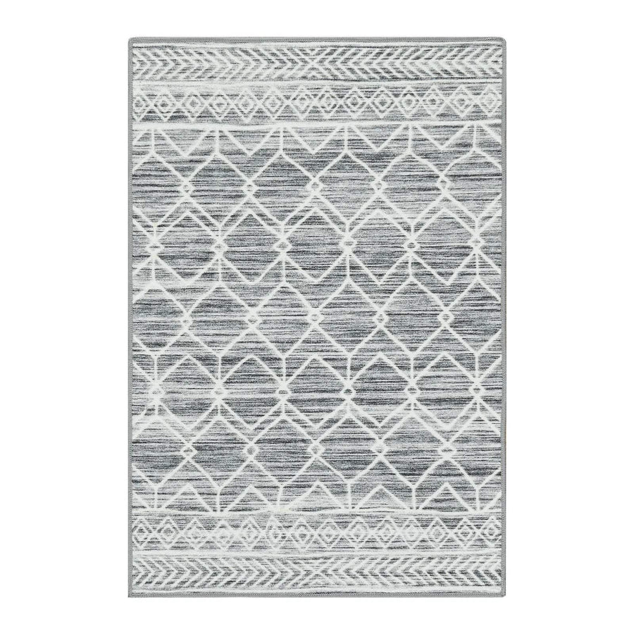 Moroccan Diamond Geometric Rug - Jinchan Home