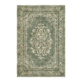 Soft Vintage Acanthus Floral Scrollwork Rug - Jinchan Home