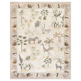 Vintage Safari Jungle Animal Area Rug - Jinchan Home