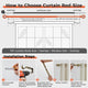 
                    
                      Crown Finial Curtain Rod - Jinchan Home
                    
                  