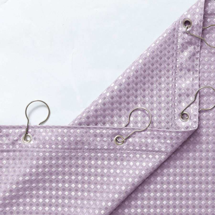 Waffle Weave Grommet Top Shower Curtain - Jinchan Home