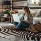 
                    
                      Jungle Zebra Rug - Jinchan Home
                    
                  