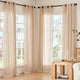 
                    
                      Boho Geometric Fish Leaf Embroidered Curtains - Jinchan Home
                    
                  