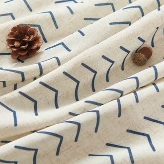 
                    
                      Herringbone Arrow Linen Curtains - Jinchan Home
                    
                  