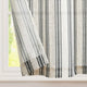 
                    
                      Twill Striped Linen Blend Rod Pocket Kitchen Curtains - Jinchan Home
                    
                  