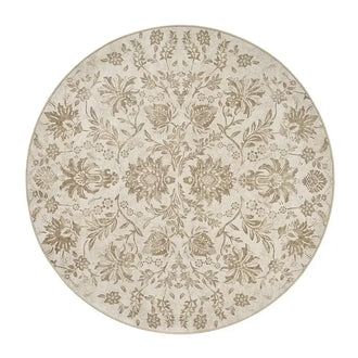 
                    
                      Vintage Distressed Large Floral Scrollwork Area Rug - Jinchan Home
                    
                  