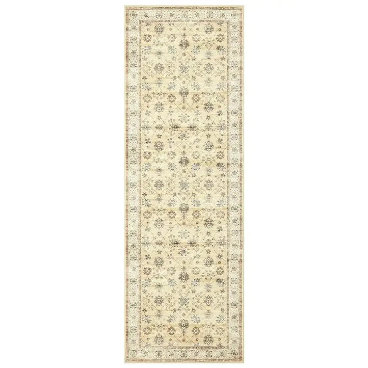Vintage Floral Medallion Area Rug - Jinchan Home