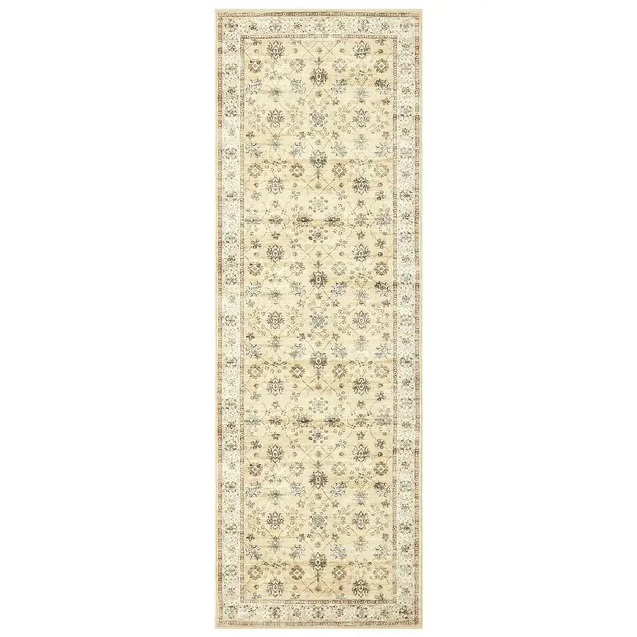 Vintage Floral Medallion Area Rug - Jinchan Home