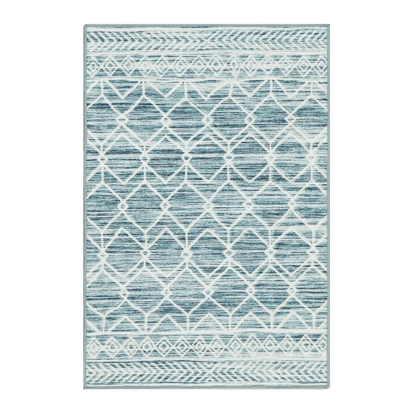 Moroccan Diamond Geometric Rug - Jinchan Home