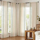 
                    
                      Floral Embroidered Linen Blend Curtains - Jinchan Home
                    
                  