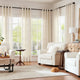 
                    
                      Boho Leaf Embroidered Geometric Curtains - Jinchan Home
                    
                  
